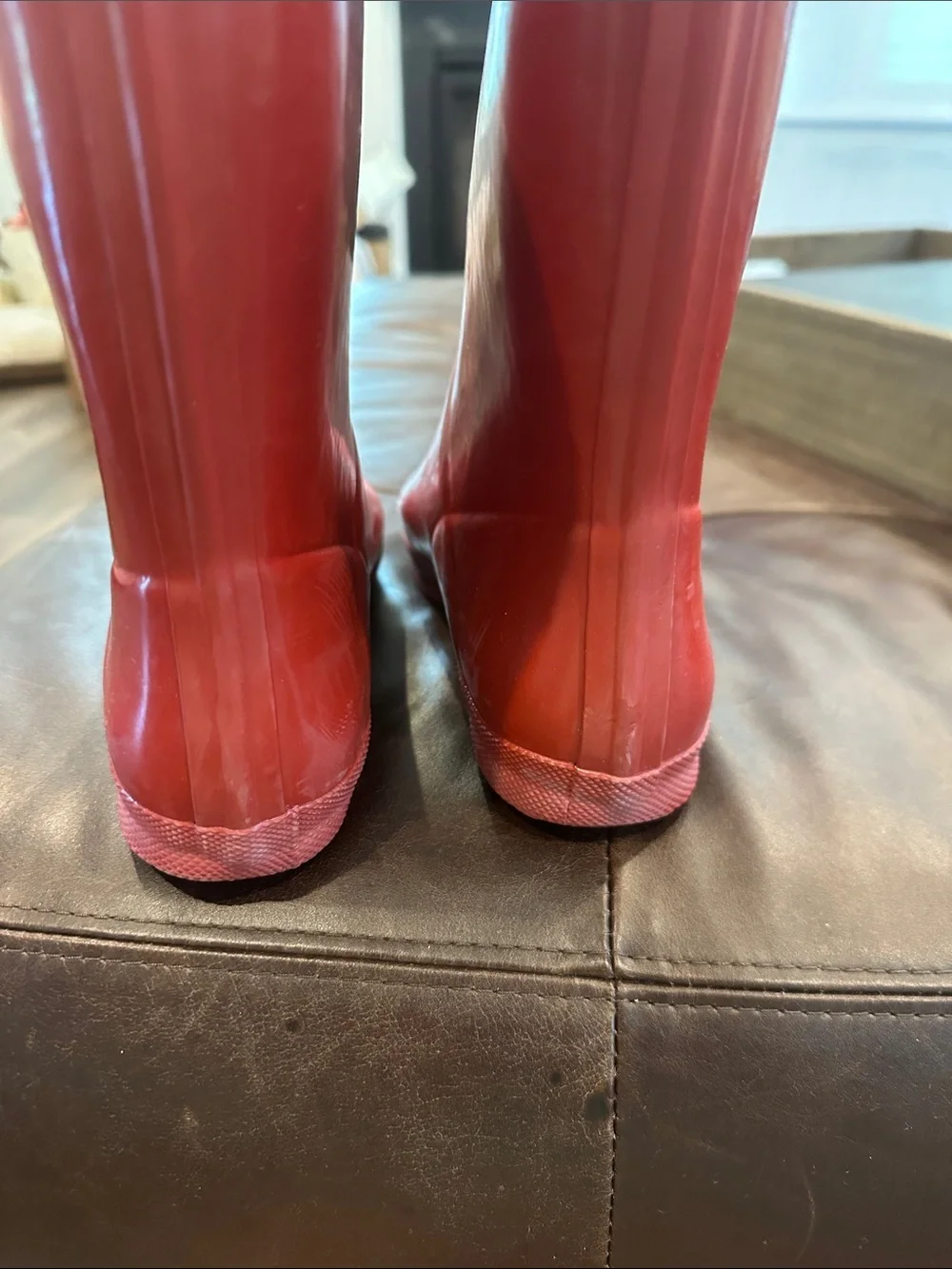 Hunter Kids Red Rain & Snow Boots